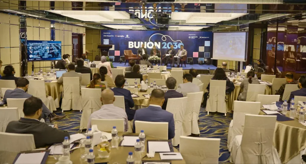 Discussion during the inaugural event for Bunon 2030 