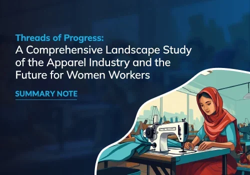 Comprehensive Landscape Study of the Apparel Industry and the Future of Women Workers