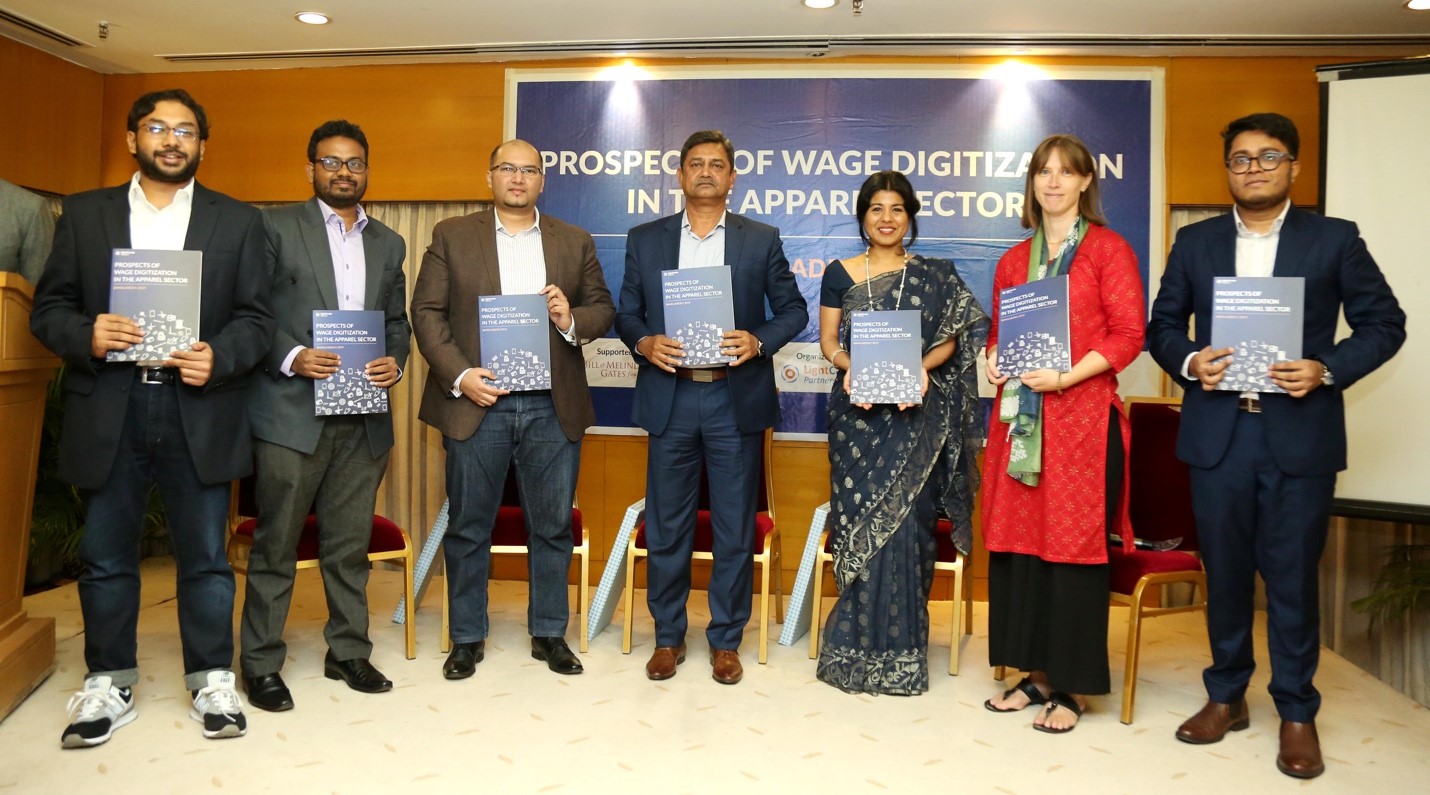 Launching of “Prospects of Wage Digitization in the Apparel Sector | Bangladesh 2019” Report