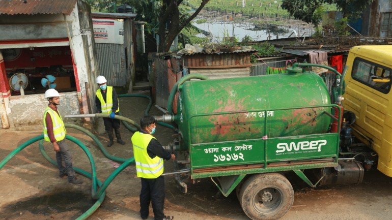 Sanitation solution for the marginalized low income community in Chattogram