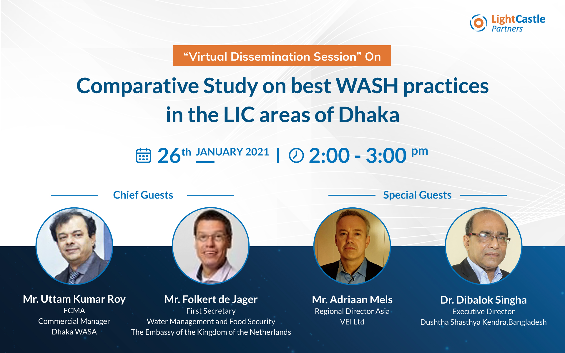 Launching our Comparative Study on WASH practices in the LIC Areas of Dhaka City