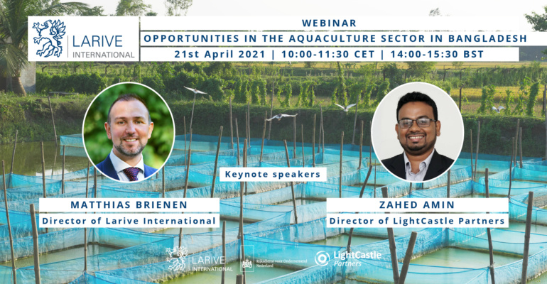 Webinar on the Opportunities in The Aquaculture Sector in Bangladesh