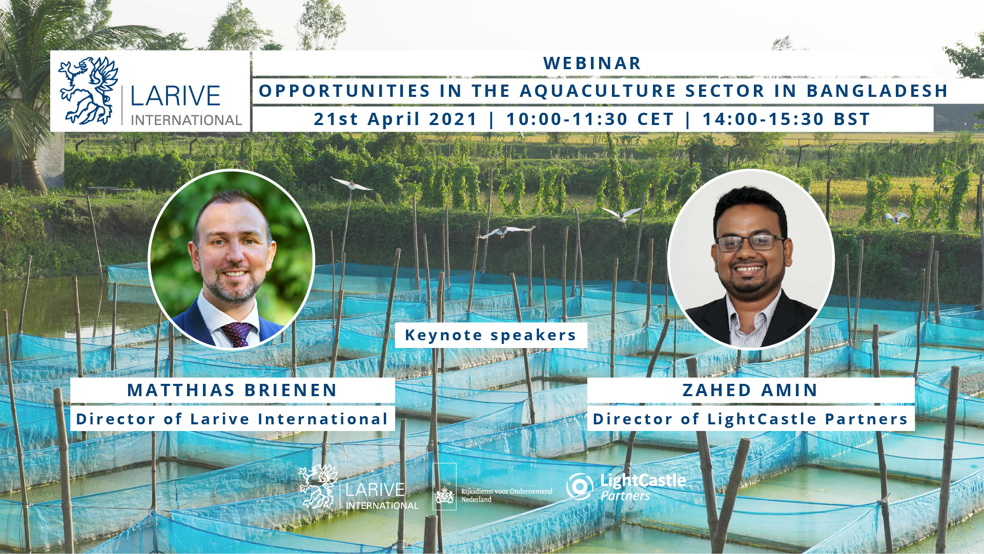 Webinar on the Opportunities in The Aquaculture Sector in Bangladesh