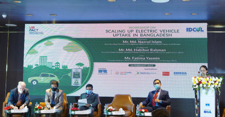 Workshop on Scaling Up Electric Vehicle Uptake in Bangladesh