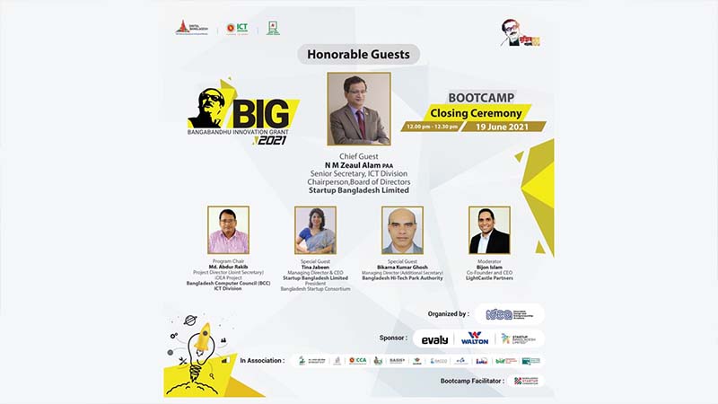 LightCastle Supports Bangabandhu Innovation Grant Bootcamp 2021 Event