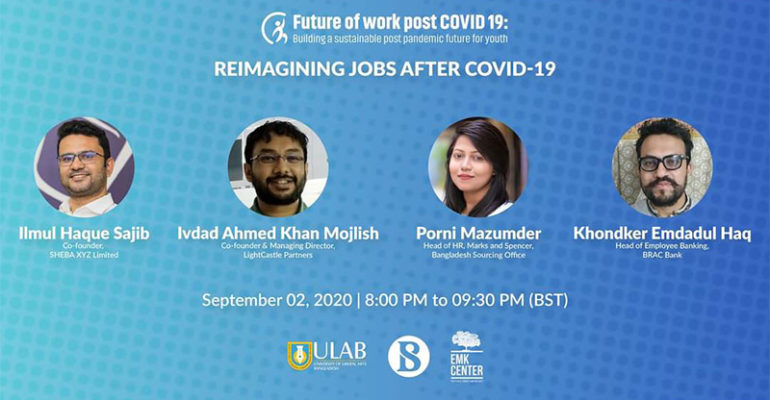 Ivdad Ahmed Khan Attends ‘Reimagining Jobs After Covid-19’ Webinar as Guest Speaker