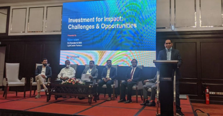 Bijon Islam Delivers Keynote Presentation on Impact Investment Landscape at SNV Seminar