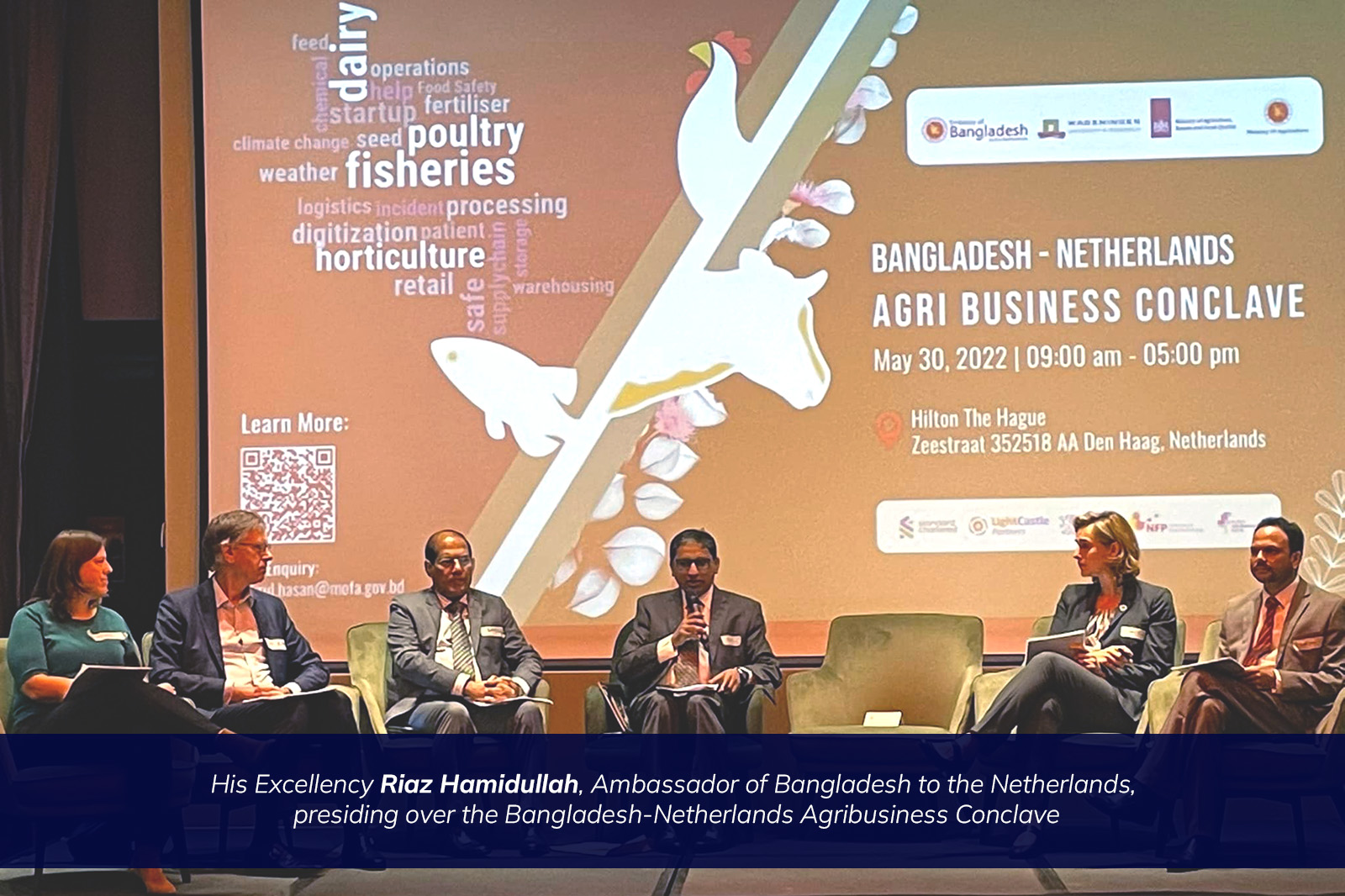 Riaz Hamidullah presiding over the Agribusiness Conclave