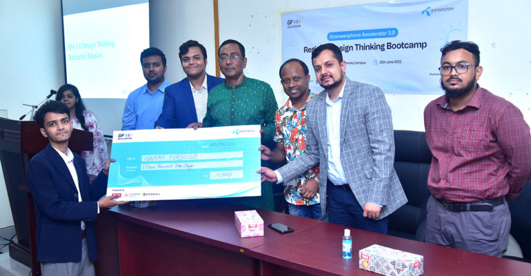 Grameenphone Accelerator 3.0 Conducts Design Thinking Bootcamp in Rajshahi