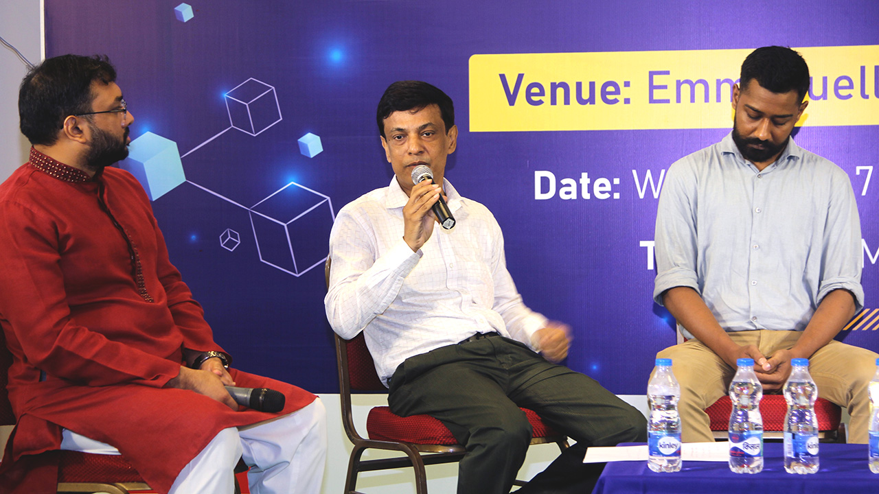 M G Shahnewaz, Vice President of Concord Ventures Limited, speaking at the Panel Discussion