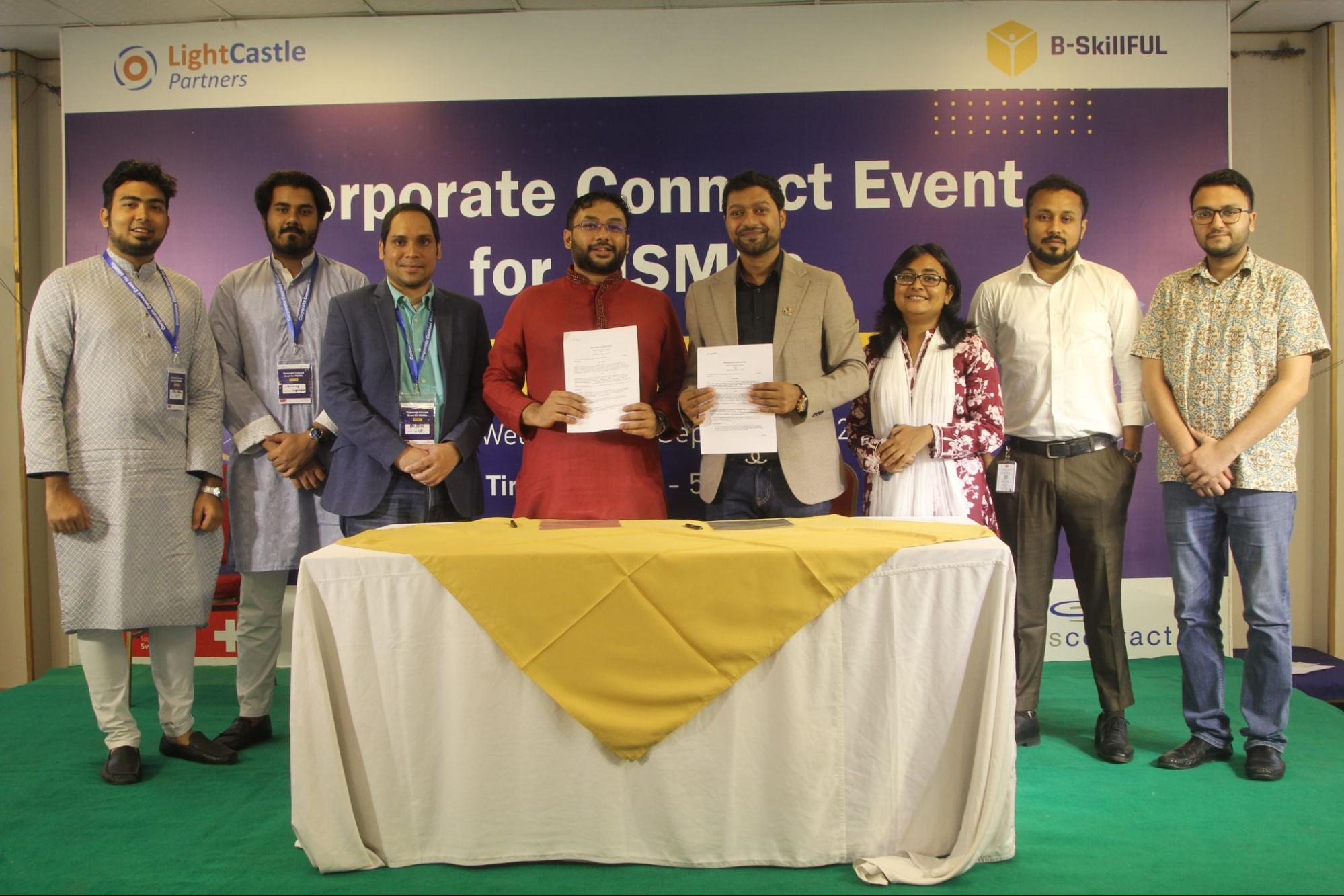 MoU signing with a2i - LightCastle Partners
