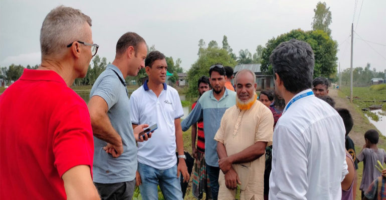 FoodTechBangladesh: Dutch Consortium Partners Visit the Proposed Project Sites for Aquaculture Development in Bangladesh