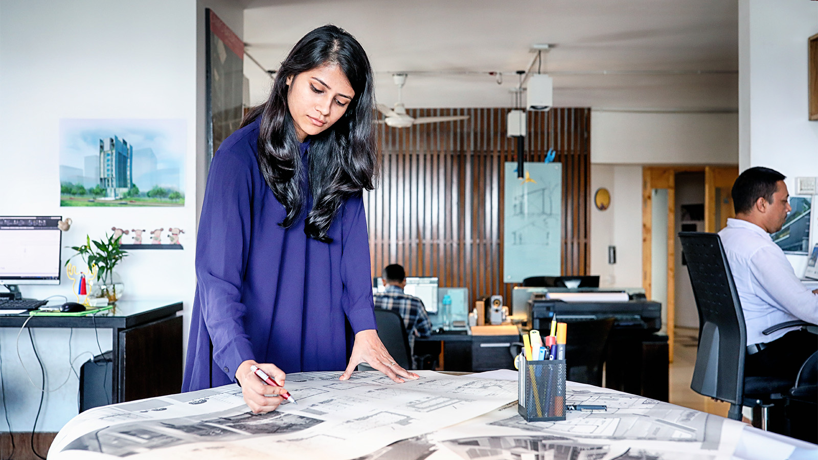 Salma Hossain is a young architect who has been working for an architectural firm in Dhaka for last few years.