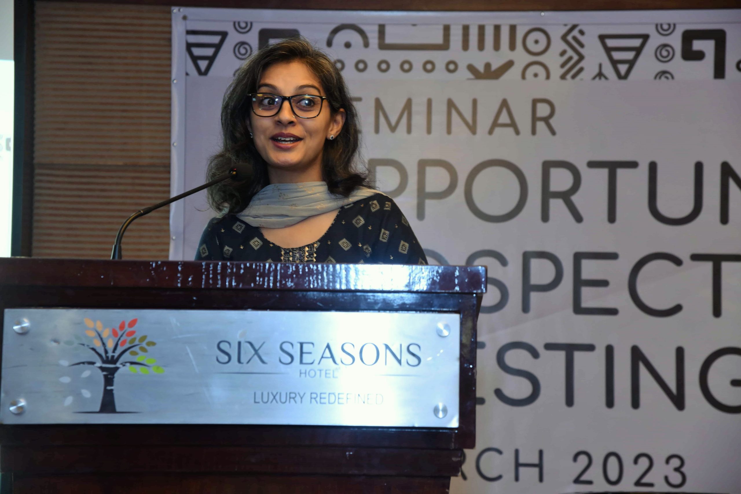 Sadia Haque, Founder & CEO at ShareTrip, sharing her perspectives on Gender Lens Investing