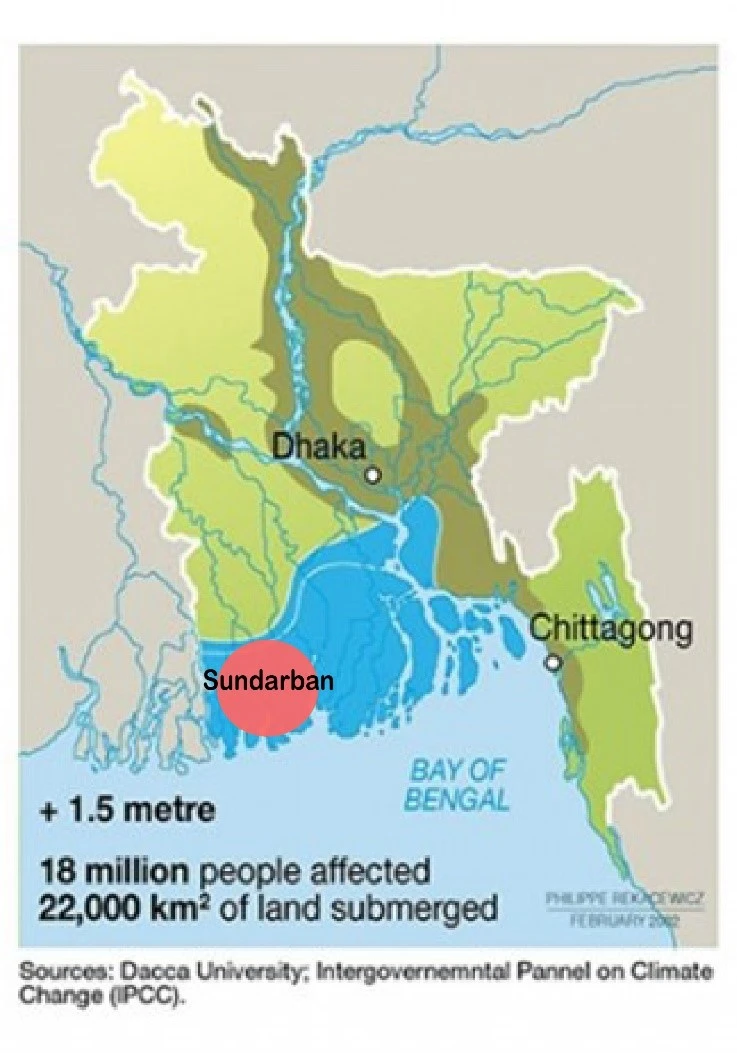 Climate change effects in Bangladesh-Climate Change in Bangladesh: Land