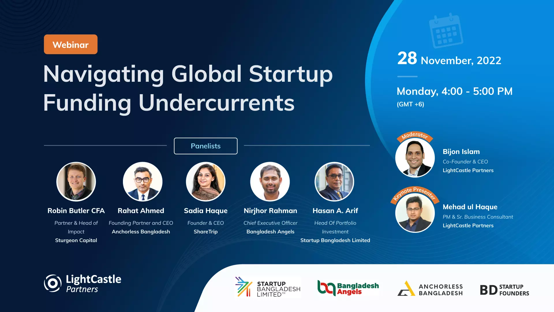 Webinar: Navigating Global Startup Funding Undercurrents