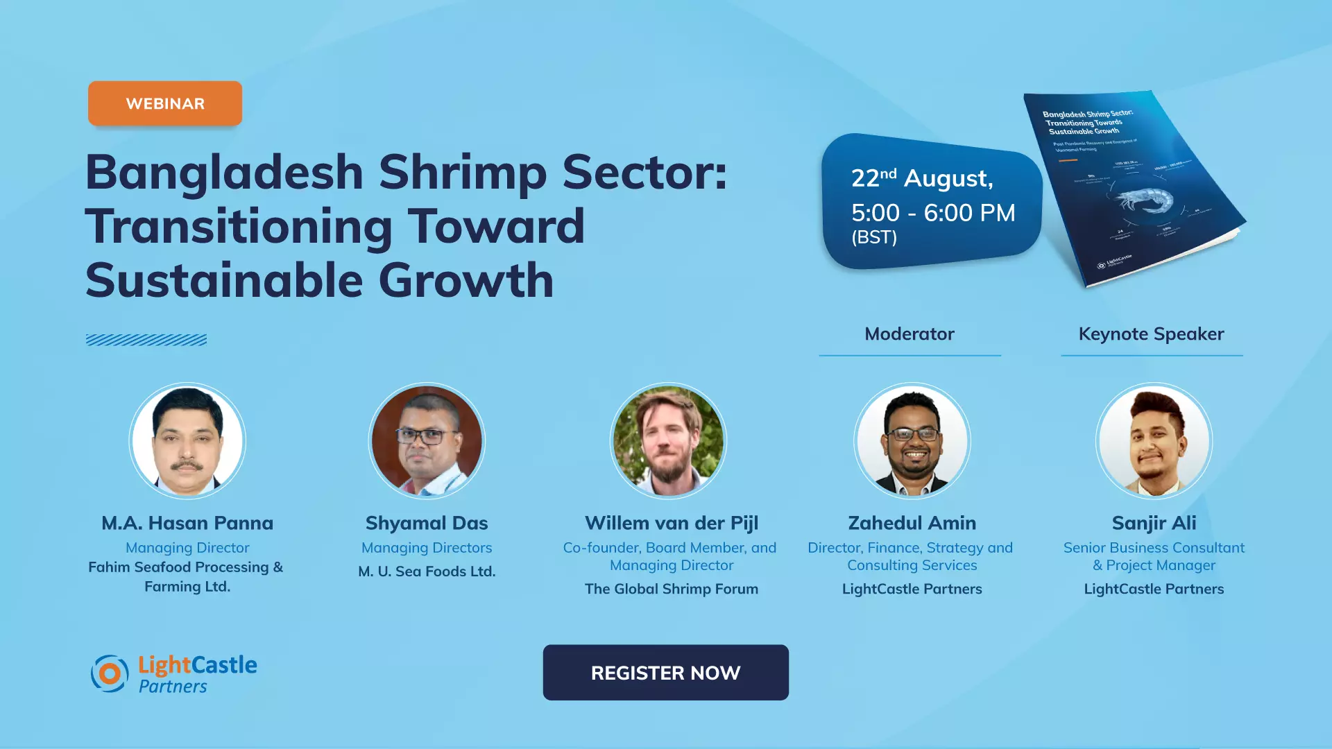 LightCastle Organized a Webinar on the Future of Shrimp Sector in Bangladesh