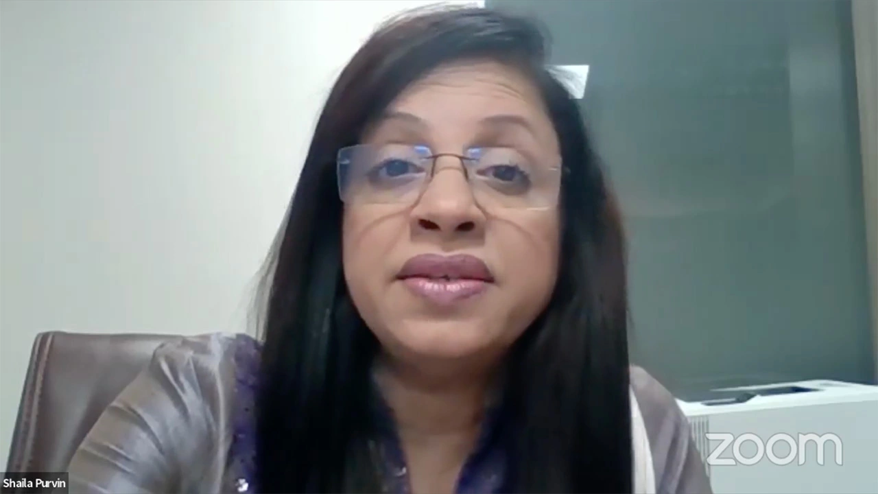  Ms. Shaila Purvin, CEO, Surjer Hashi Network (SHN)