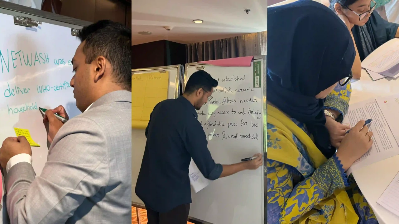 The Impact Measurement & Management (IMM) Booster Workshop was delivered to participants from four key ecosystem builders in Bangladesh