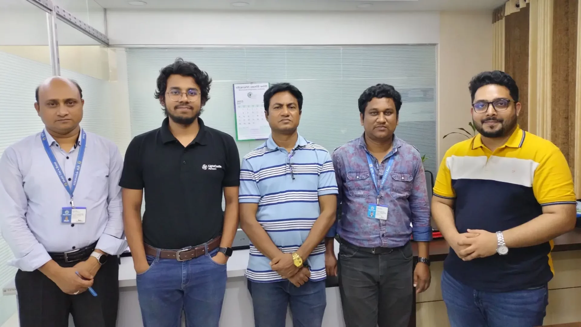 LightCastle team with the officials of a participating NGO from Cox's Bazar